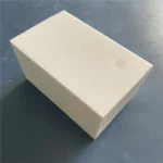 Low Density Machinable Glass Ceramic Part Insulator No Porosity Ceramic Block