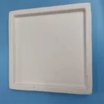 High Temperature Al2O3 Mullite Corundum Ceramic Sagger Tray  1700c Sintered Kiln Corundum Mullite Sagger Ceramic Boat Crucible