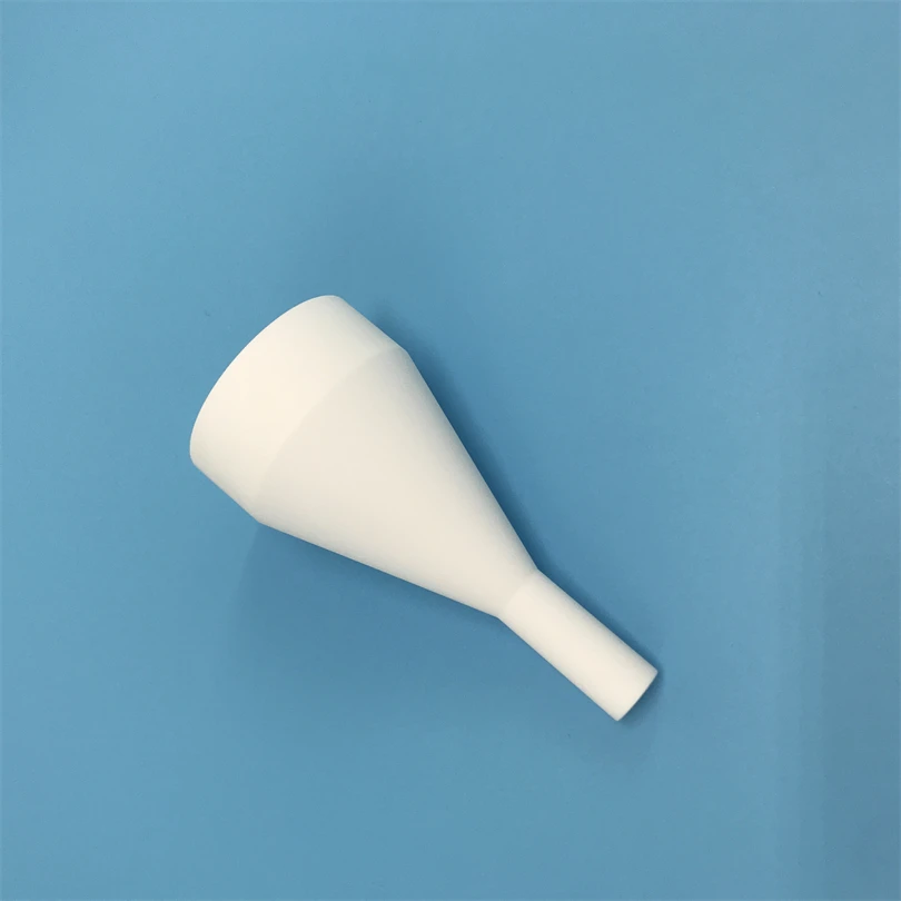 Hed2794b32c7b4dbeb8c0b5f7066f2e24t.webp Customized Macor Glass Ceramic Funnel Machinable Glass Ceramic Support Tube - Image 1