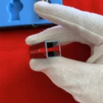 Quartz Cuvette Q-134 Micro Cell with Black Walls and with Lid Quartz/Glass Cuvette for Reflection Measurements - Image 3
