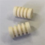 Alumina Textile Ceramic Guide Roller Al2O3 Ceramic Yarn Wire Thread Guide Wheel Rope Pulley