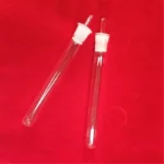 Custom Clear Quartz Glass Test Tube with Spherical End 99.99% Silicon Dioxide High-Temperature Resistance (1100C) - Image 3
