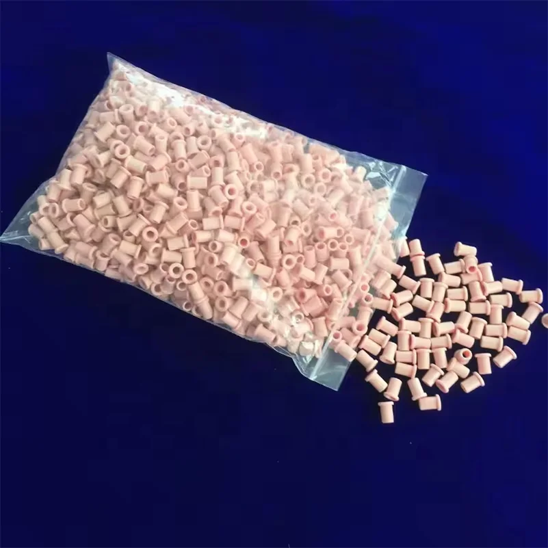 Hef3f1919c1274b20b1f1304b7302e155A.webp Wear Resistant Textile Wire Guide Ceramic Parts Alumina Ceramic Groove Eyelet Thread Al2O3 Ceramic Wire Guide Eyelets - Image 1