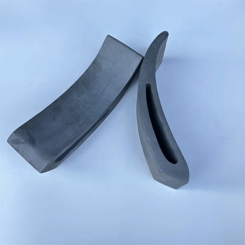 Hef7105706ec04ea989f40594506fb4d46.webp Silicon Carbide Ceramic Thrust Bearing Pads SiC Sliding Bearing Segments with Lubrication Grooves for Canned Motor Pumps - Image 1