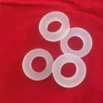 Customized Quartz Rings High Temperature Opal Washer