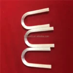 Customized U-Shaped Purity Opaque Quartz Glass Tube U Bent Customize Milky White Quartz Tubing - Image 4