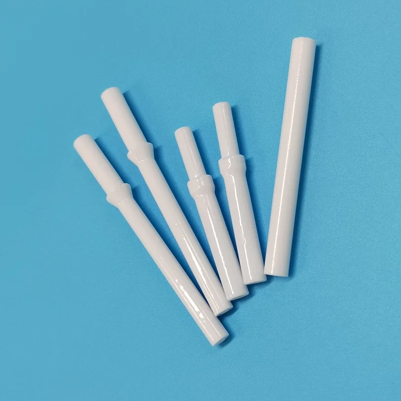 Hf0f509f5b705458ca1c5278f3cafa3beW.webp High Temperature Glazed Alumina Ceramic Tube Spark Plug Ceramic - Image 1