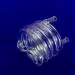 Clear Quartz Glass Helical Tube Used in Muffle Furnace - Image 2