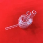 Custom Transparent Spiral Quartz Tube clear Spiral Fused Silica Glass Coil Tubing - Image 6