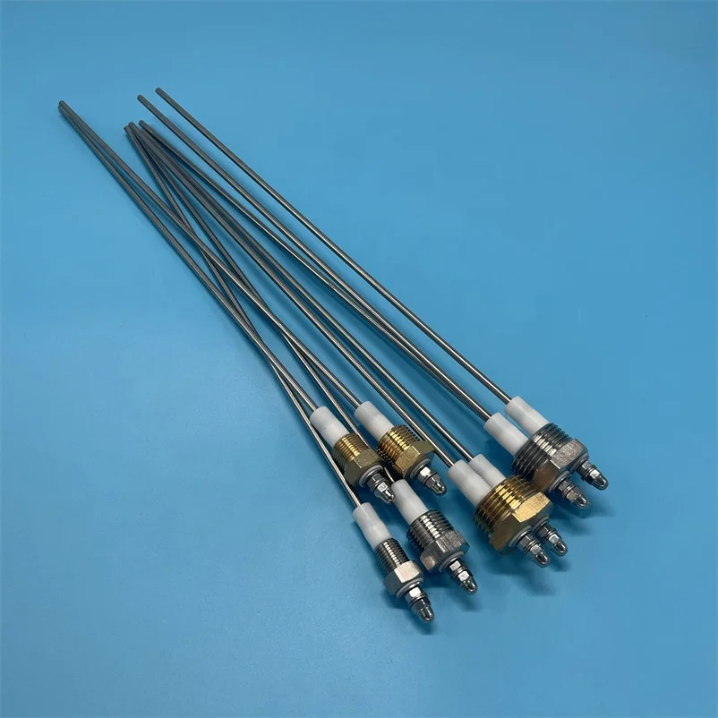 Hf26455a5863f4a8eb213c89f75e802f31.webp Stock Customized Flame Sensor Igniter Ceramic Ignition Electrode Spark Ignitor Rod for Oven Burner Boiler - Image 1