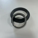 Oil Seal Silicon Carbide Ring Insulator Black SiC Ceramic Ring With Slot