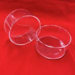 Heat Resistance Transparent Fused Silica Cylinder Crucible Quartz Glass Crucible for Lab Quartz Petri Dish - Image 4