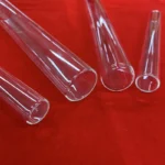 Round bottom clear quartz glass tube one end domed customize transparent quartz tube - Image 2