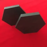 Customized Hexagon Across Side 30 40mm Boron Carbide Ceramic Plate - Image 3