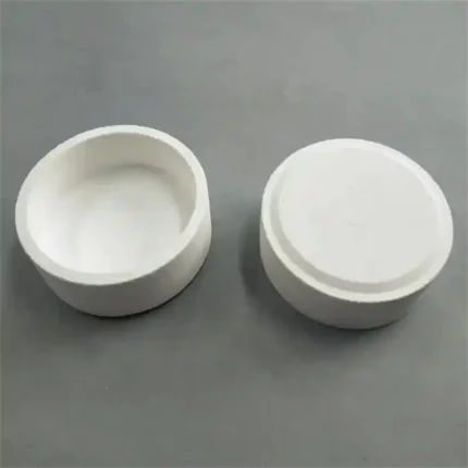 High Temperature Resistance Corundum Mullite Cordierite Ceramic Crucible Dental Sintering Sagger With Lid