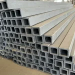 High Temperature Resistant Reaction Sintered Silicon Carbide square Tube Pipes Cross Beam Tubes