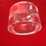 Transparent Quartz Glass Crucible With Hammer 99.99 Purity Clear Silica Quartz Boat - Image 2