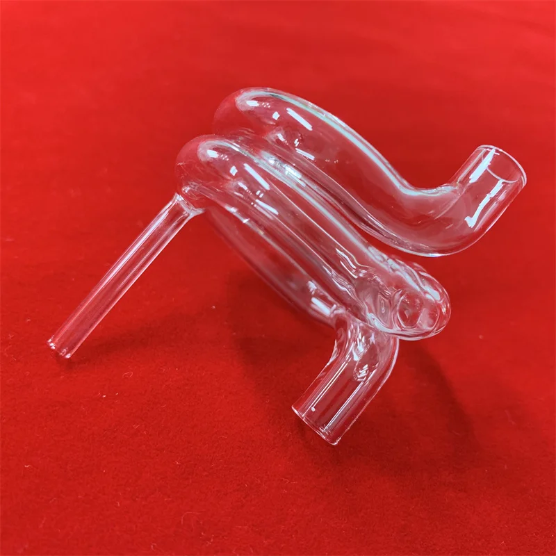 Hf62647af5eb0484cbd769bc47df09168x.webp Custom Heat Resistance Polished Transparent Spiral Quartz Tube clear Spiral Fused Silica Glass Coil Tubing for Tube Furnace - Image 1