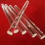 Polished Transparent Quartz Glass Rod Clear Quartz Glass Rod Light Rod - Image 3