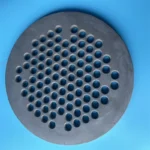 Reaction Sintered Silicon Carbide Disc Large Diameter SiC Ceramic Board With Hole - Image 4