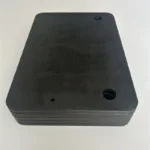 Mirror Polishing Silicon Carbide Irregular Sheet Insulator Black SiC Ceramic Plate