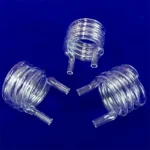 High Temperature and Corrosion Clear Spiral Quartz Glass Heat Tube Helix Quartz Condenser Tubing