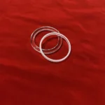Factory Custom Cuarzo Fused Silica Quartz Glass Round Polished Quartz Ring Fused Silica Ring - Image 4