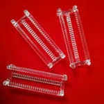 Clear Quartz Boat Heat Resistant Quartz Glass Boat for Semiconductor Wafer Processing