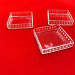 Laboratory Quartz Container Transparent square Cylinder Rectangular Quartz Petri Dish Fused Quartz Box - Image 5
