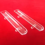 Heat Resistance Half Round clear Diffusion Clear Fused Quartz Furnace Boat - Image 4