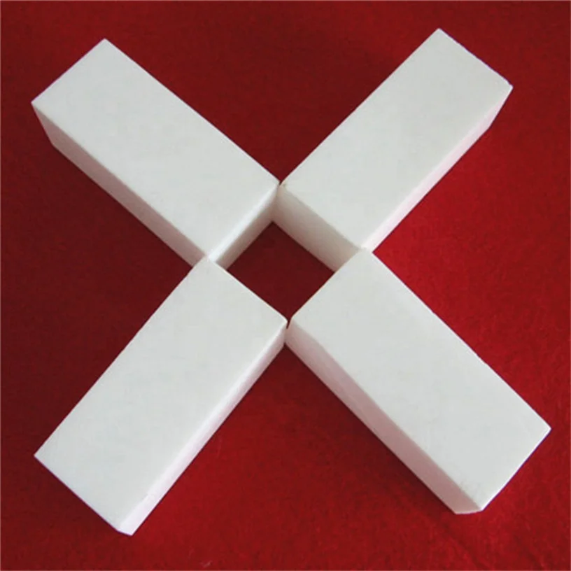 Hfc35af7630c748e68b2dbdf6aae993131.webp Customized Machinable Glass Ceramic Block Insulator No Porosity Ceramic Part - Image 1