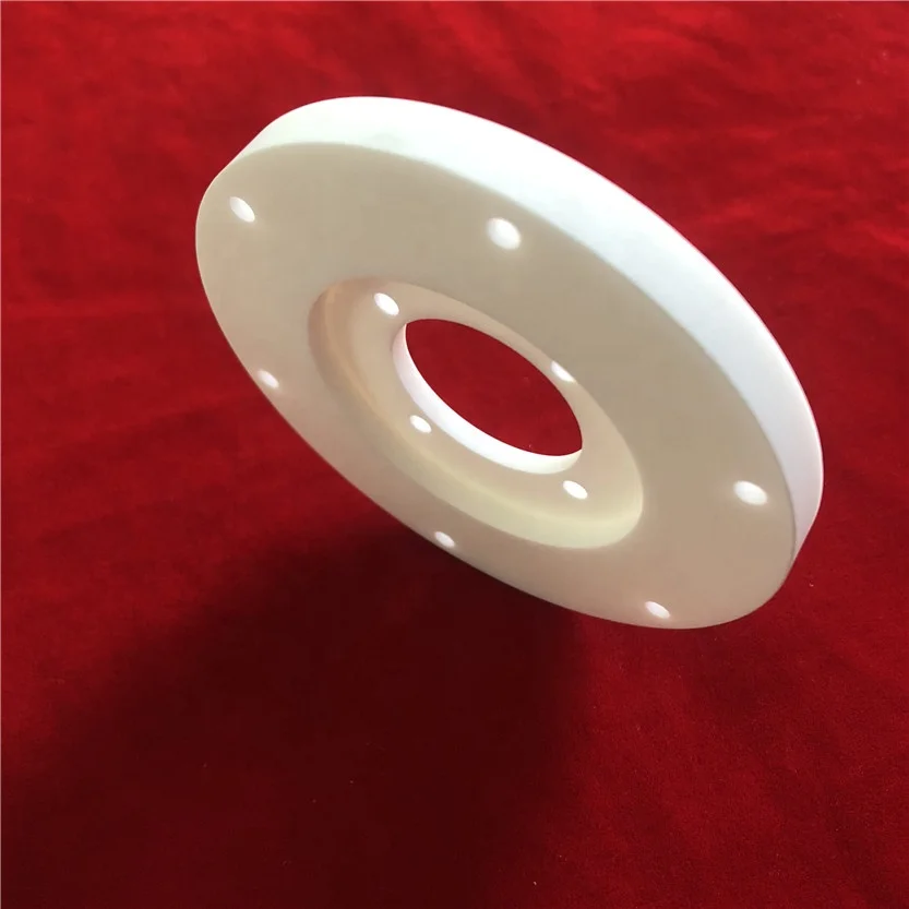 Hfcdb3872d0a64eb18744bd3487e75ca2T.webp Customized Machinable Glass Ceramic Insulator Macor Disc - Image 1