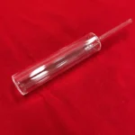 Customized Laboratory glassware Clear Rotatable Vacuum Quartz Tube Fused Glass Ampule Sealing Round Bottom - Image 5