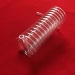 Customize clear  quartz coil tube heat resistance transparent quartz tube - Image 2