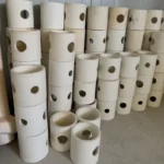 Refractory Cordierite Mullite Ceramic Tube Refractory Ceramic Kiln Furnace Pipe