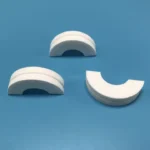 CNC Macor Half Ring Ceramic Part - Image 2