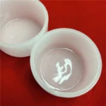 Laboratory Customized Size Opaque Melting Crucible Milky White Quartz Crucible - Image 2